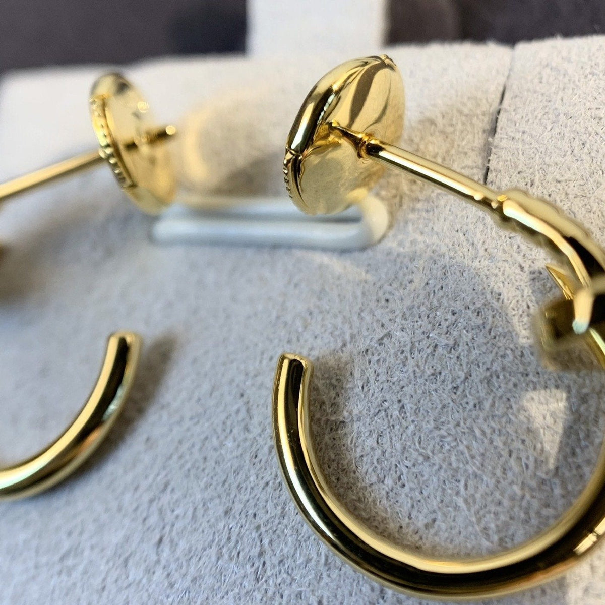 CARTIER JUSTE EARRINGS GOLD