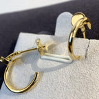 CARTIER JUSTE EARRINGS GOLD