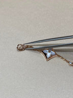 LOUIS VUITTON STAR 4 MOTIF MOP DIAMOND PINK GOLD BRACELET