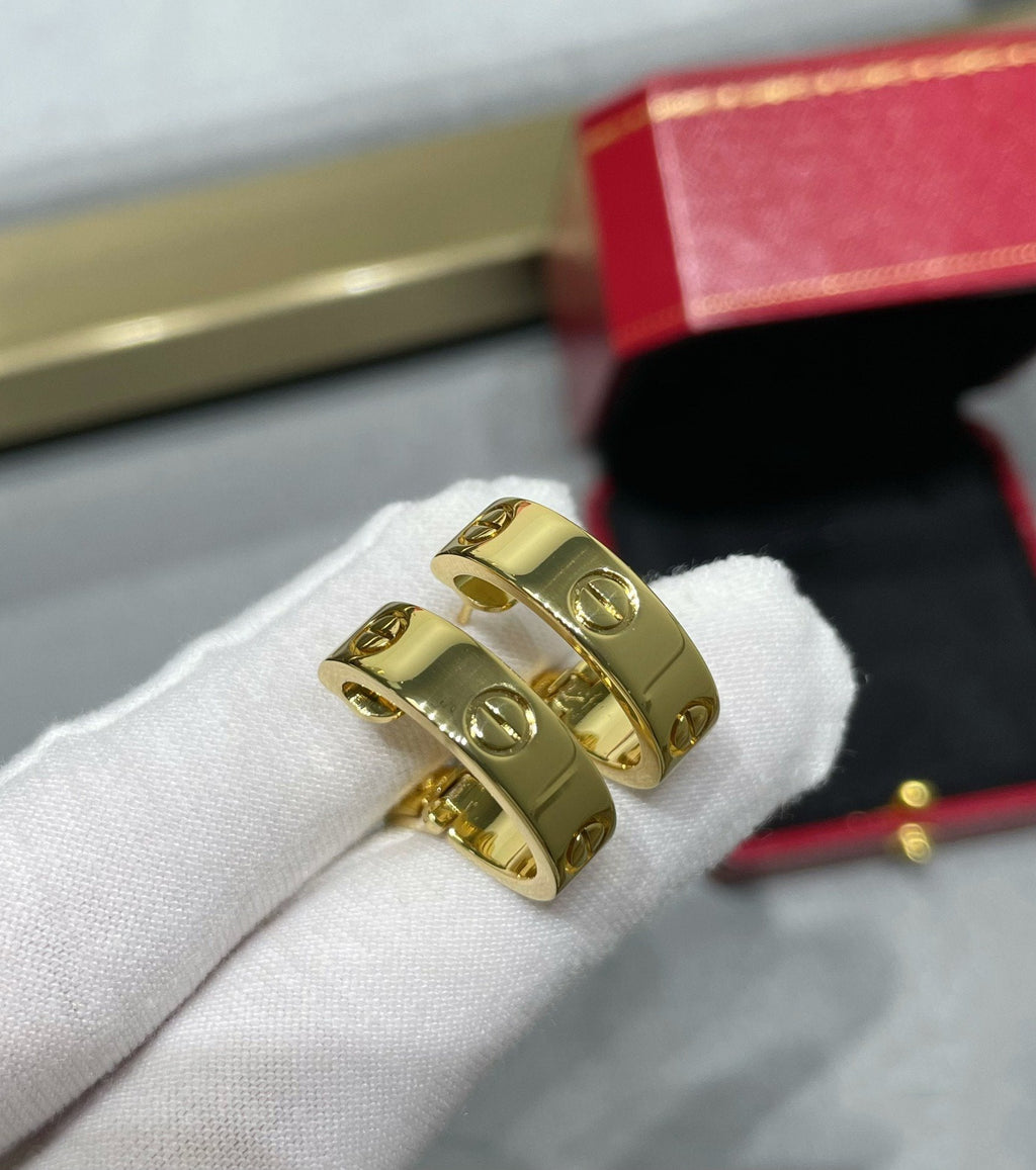 CARTIER LOVE 5.5MM EARRINGS