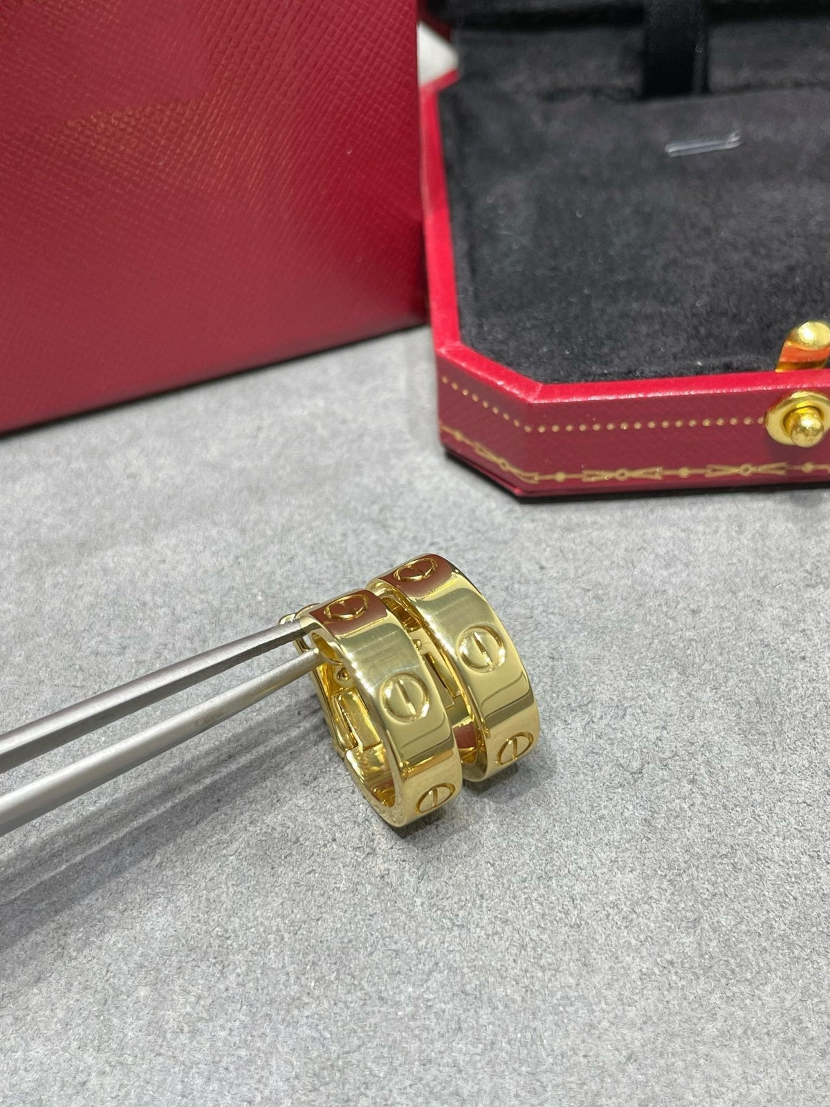 CARTIER LOVE 5.5MM EARRINGS