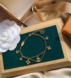 LOUIS VUITTON BLOOMING PINK GOLD MOP BRACELET