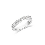 CHAUMET ALLIANCE LIENS VIDENCE PAVED DIAMOND 4MM RING