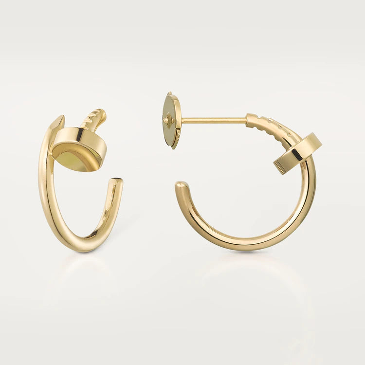 CARTIER JUSTE EARRINGS GOLD