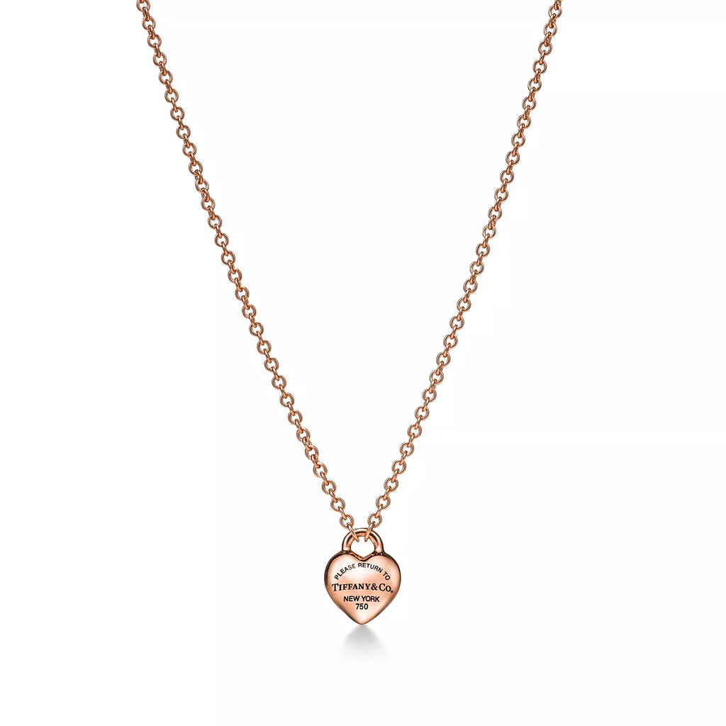 Tiffany Return to Tiffany Full Heart Pendant Necklace