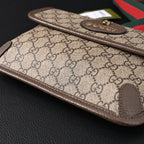 gucci-ophidia-gg-supreme-mini-belt-bag-beige-ebony-with-web-stripe Crossbody