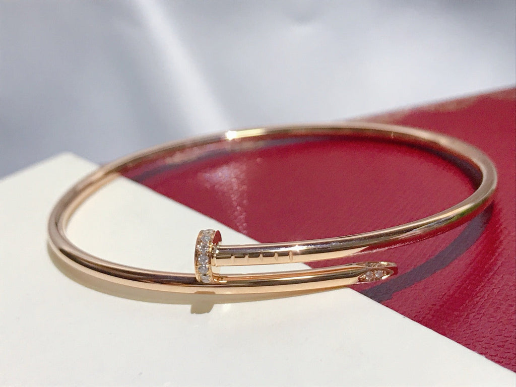 CARTIER JUSTE BRACELET 2.5MM DIAMONDS