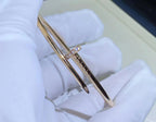 CARTIER JUSTE BRACELET 2.5MM DIAMONDS