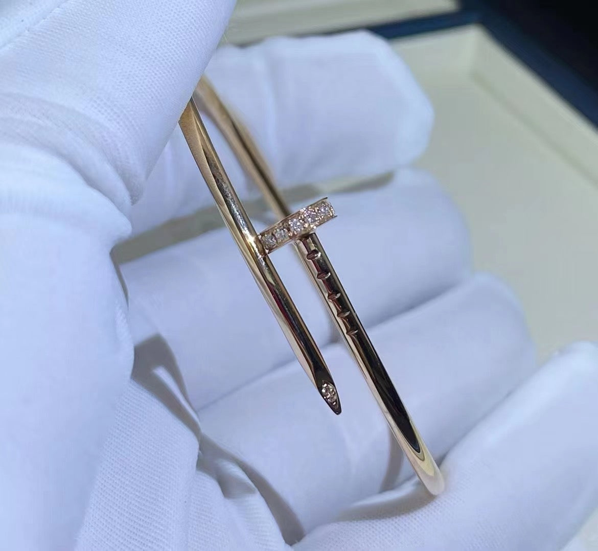 CARTIER JUSTE BRACELET 2.5MM DIAMONDS