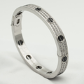 CARTIER LOVE BRACELET 6.1MM DIAMOND-PAVED CERAMIC