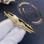 CHAUMET JEUX DE BRACELET GOLD DIAMONDS