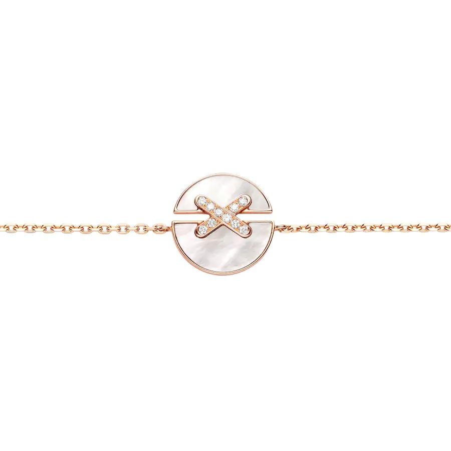 CHAUMET JEUX DE BRACELET MOP PINK GOLD DIAMONDS