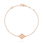 VCA CLOVER SINGLE FLOWER BRACELET